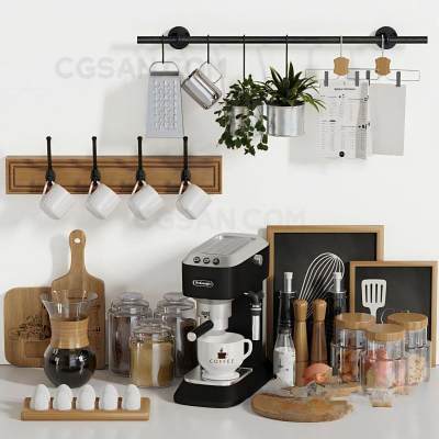 现代厨房用品组合-12